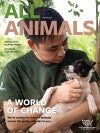 Cover of All Animals Winter 2025 Issue