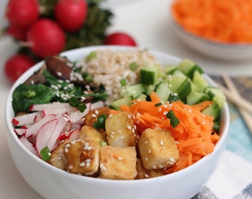 Beautiful plant-based food