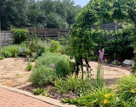 Black Beauty Ranch visitor center garden